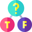 Three colored circles with the word 
